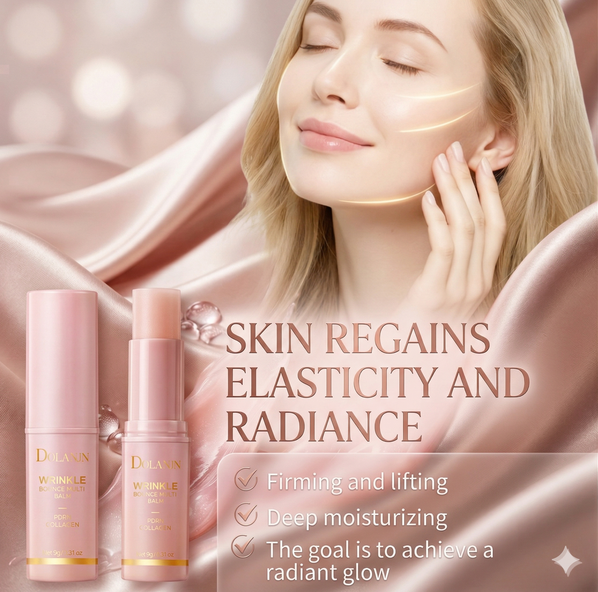 Stick Wrinkle Bounce Balm Multi Cream Dull Cosmetics Korean