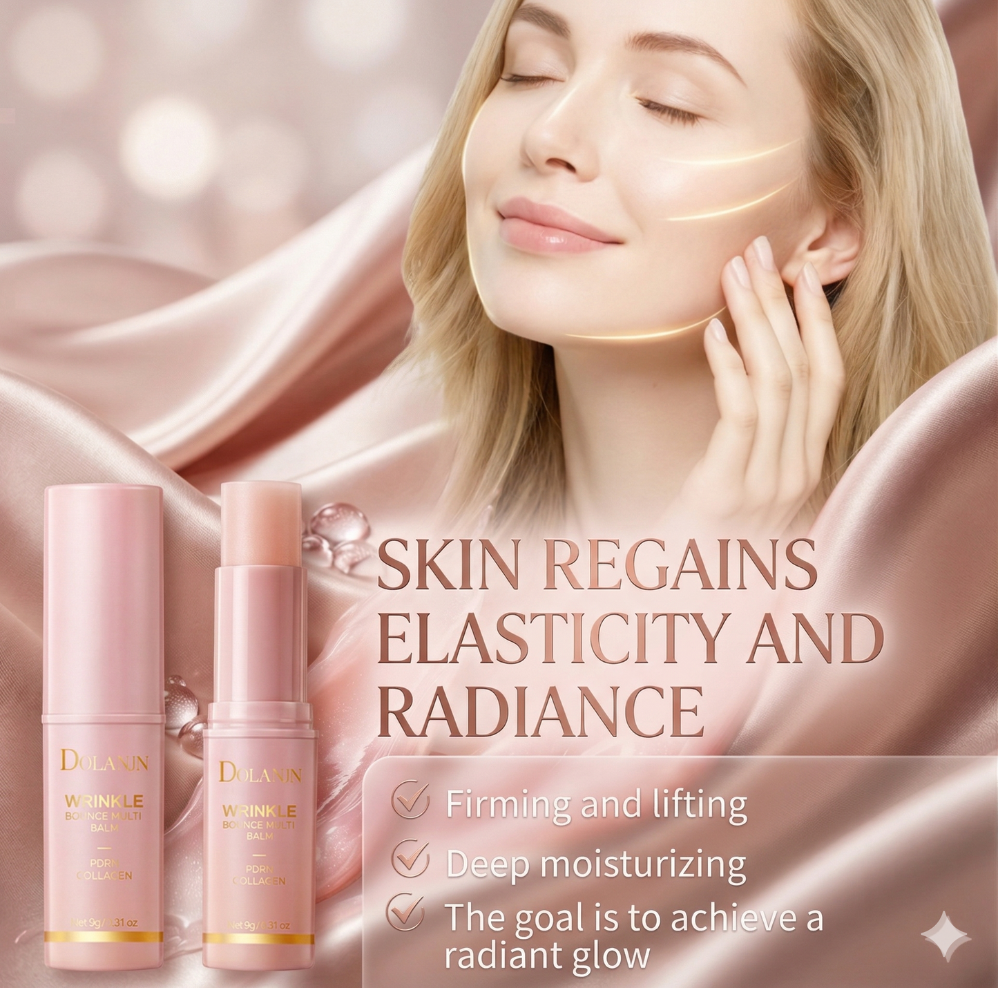 Stick Wrinkle Bounce Balm Multi Cream Dull Cosmetics Korean